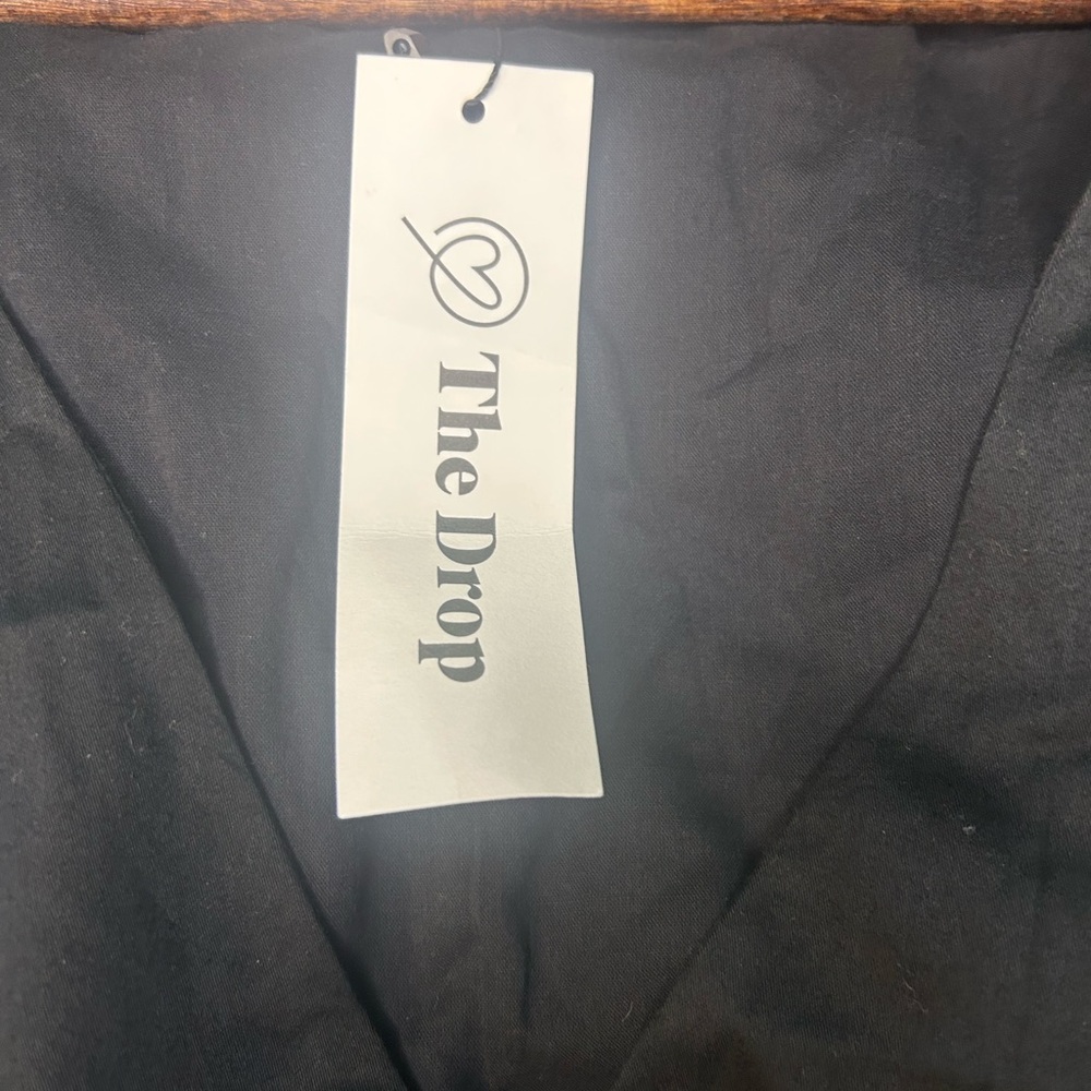 Elegant Black Cut Out Mini Dress - Picture 7 of 7